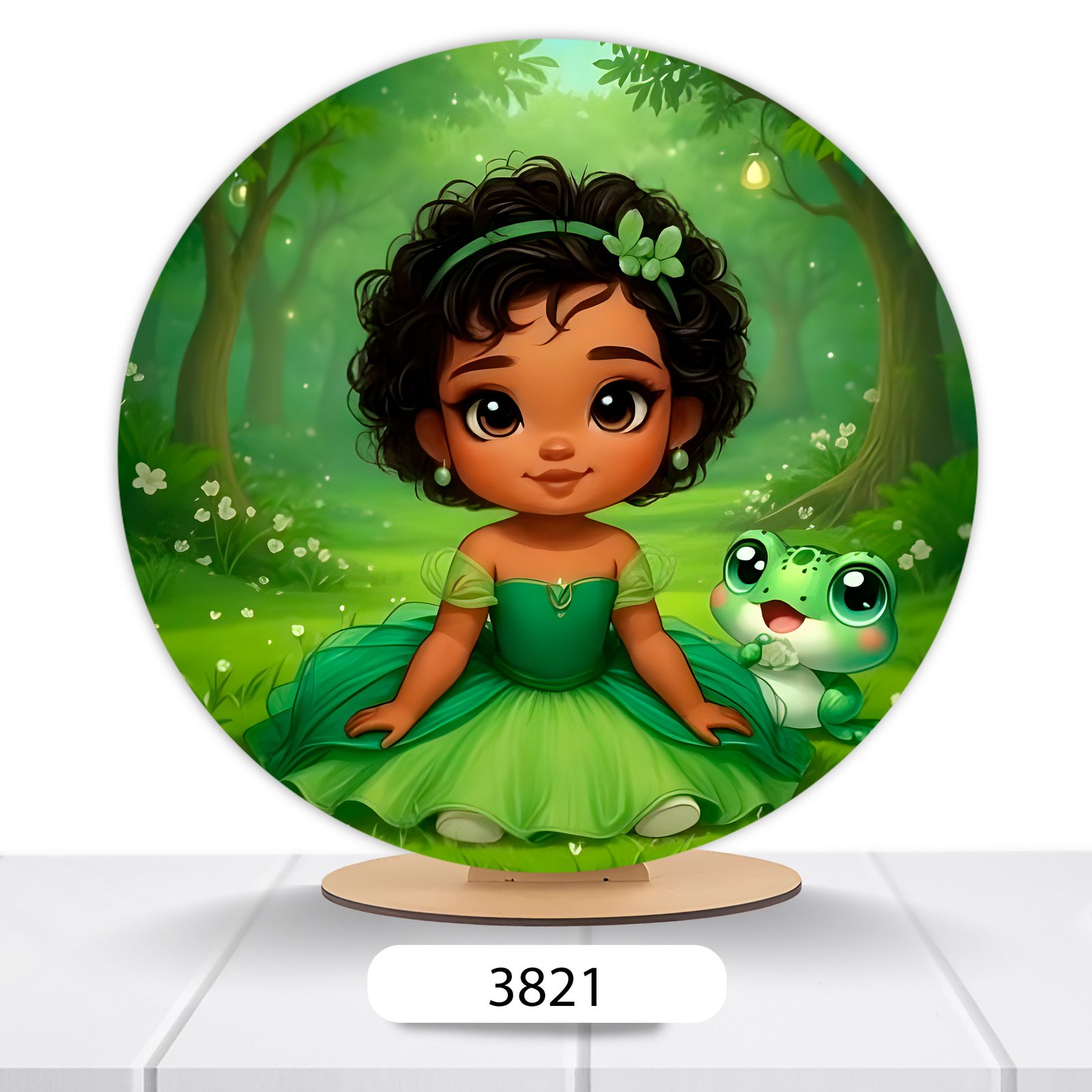 Painel Redondo Tiana 50x50cm - Imagem 9