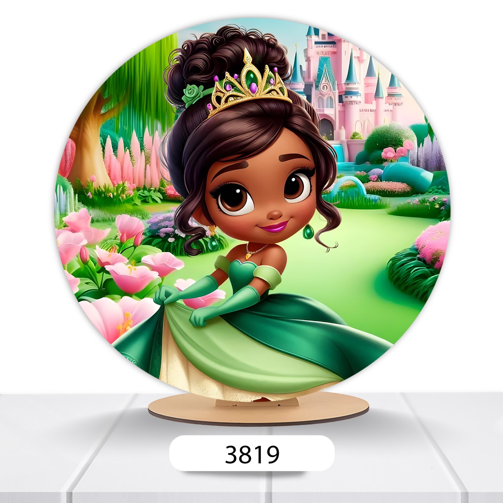Painel Redondo Tiana 50x50cm - Imagem 7