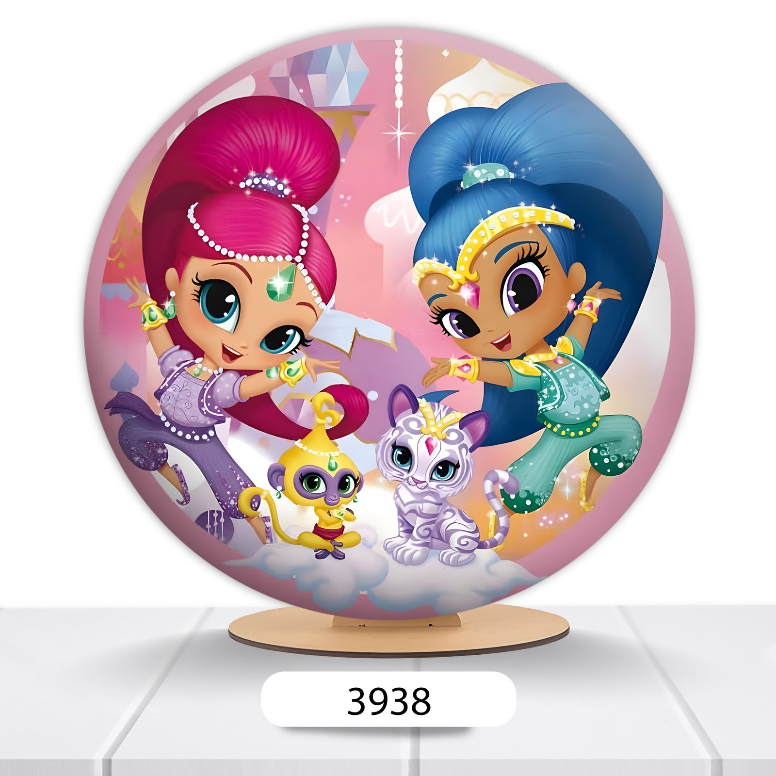 Painel Redondo Shine E Shimmer 50x50cm