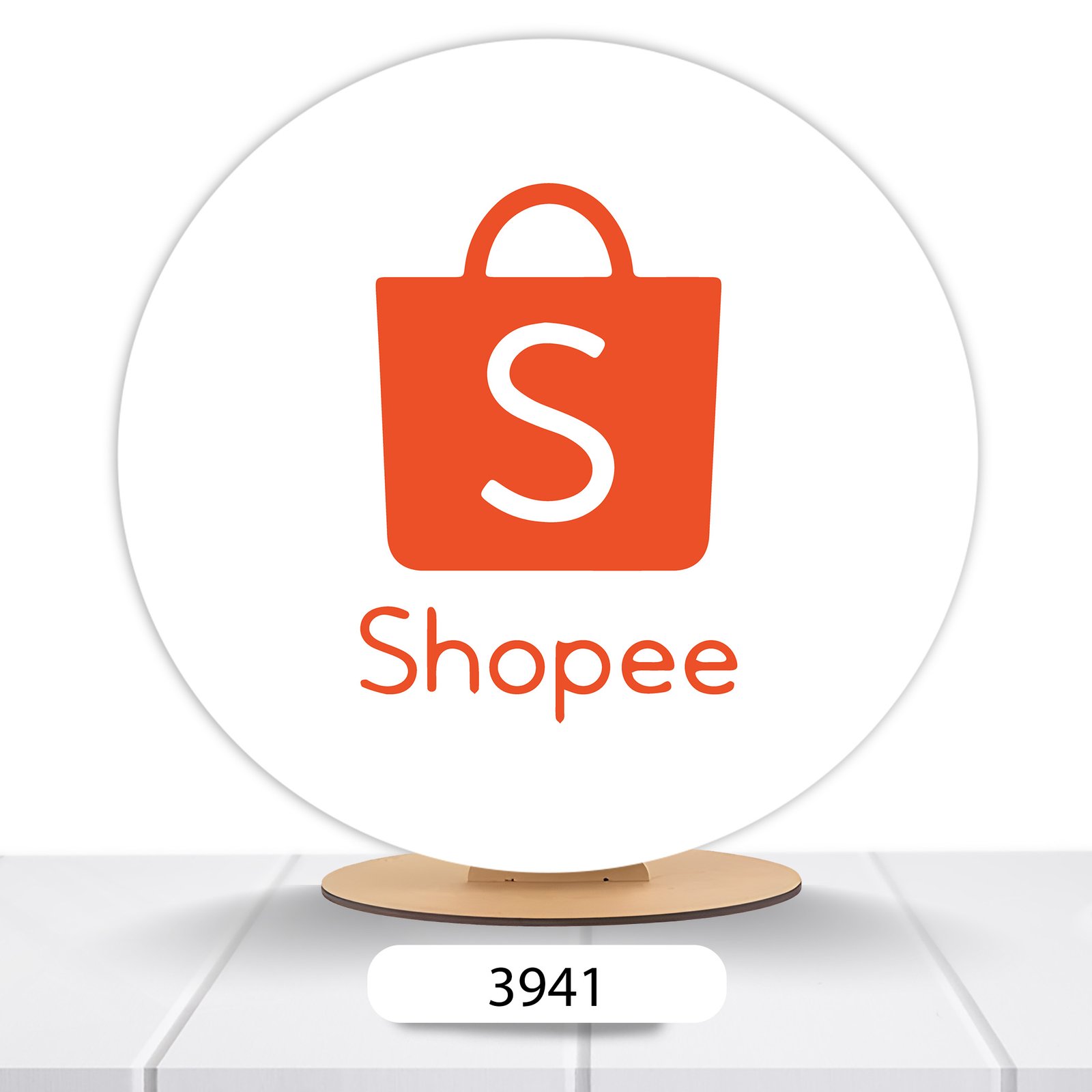 Painel Redondo Shopee 50x50cm - Imagem 3