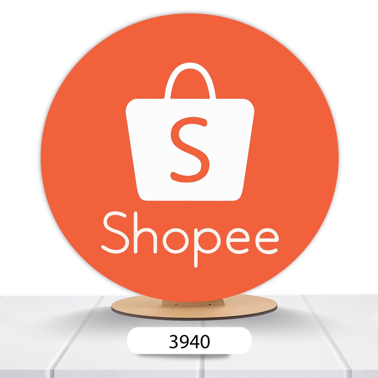 Painel Redondo Shopee 50x50cm - Imagem 2