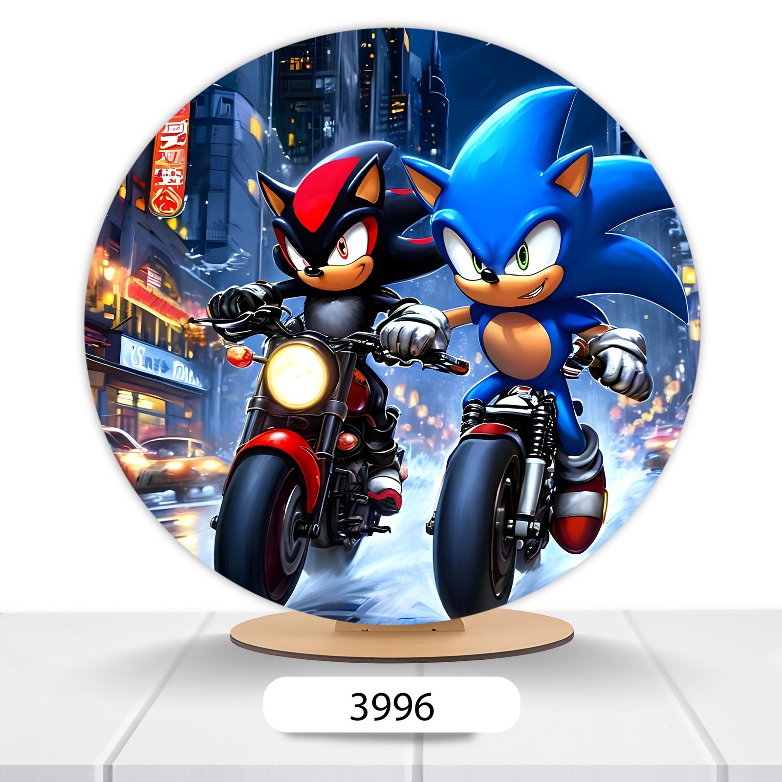 Painel Redondo Sonic 50x50cm - Imagem 14
