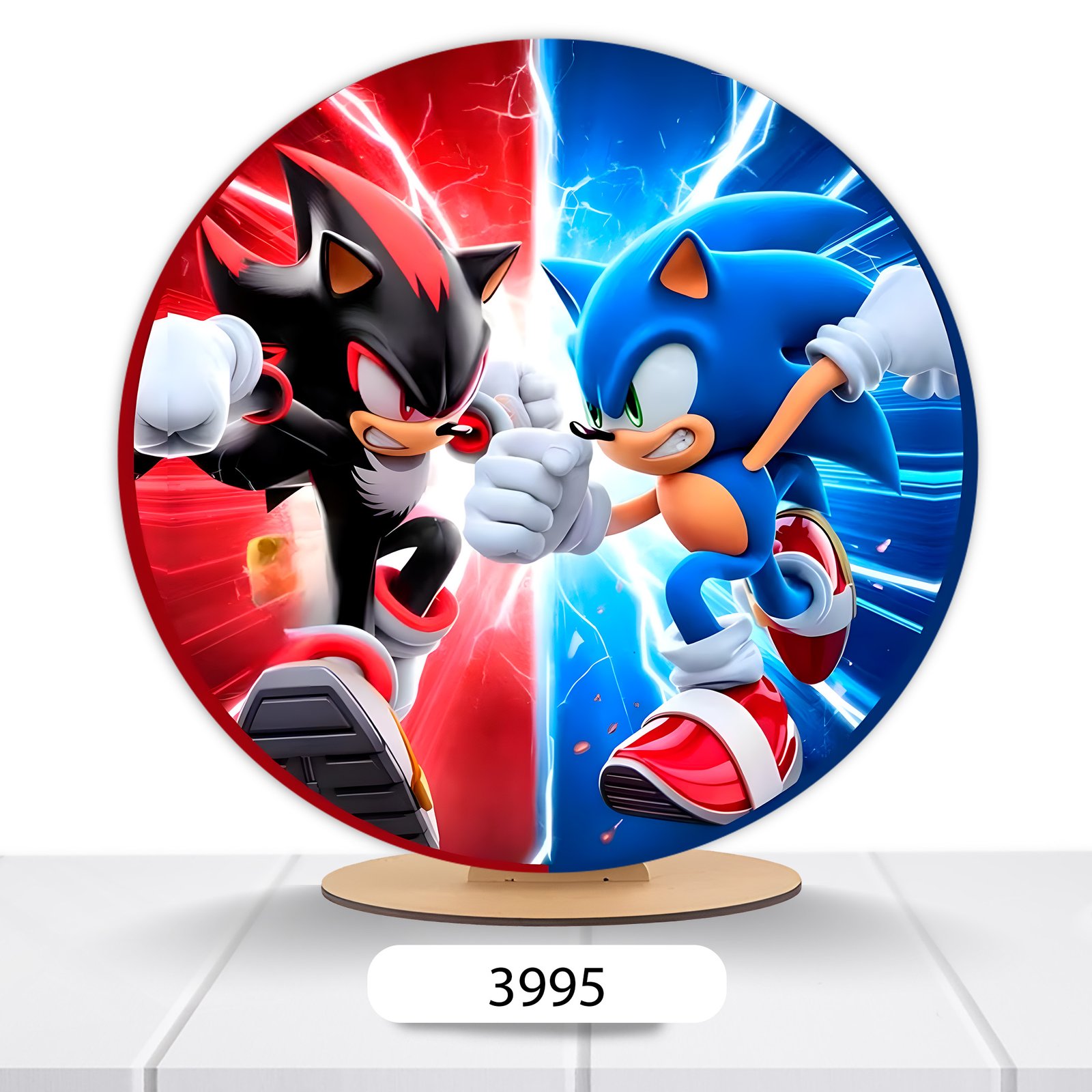 Painel Redondo Sonic 50x50cm - Imagem 13