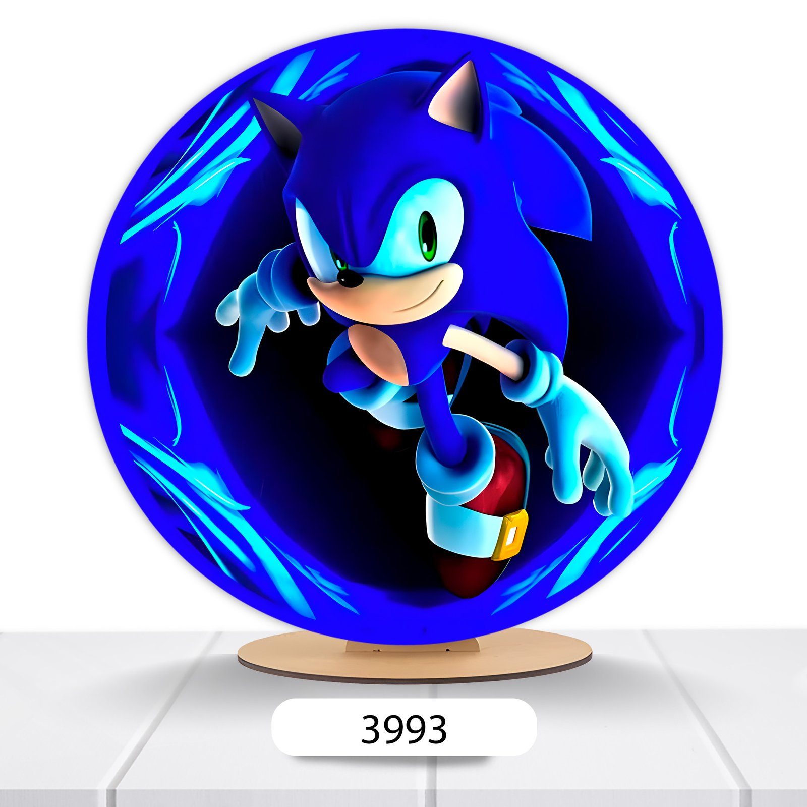 Painel Redondo Sonic 50x50cm - Imagem 11