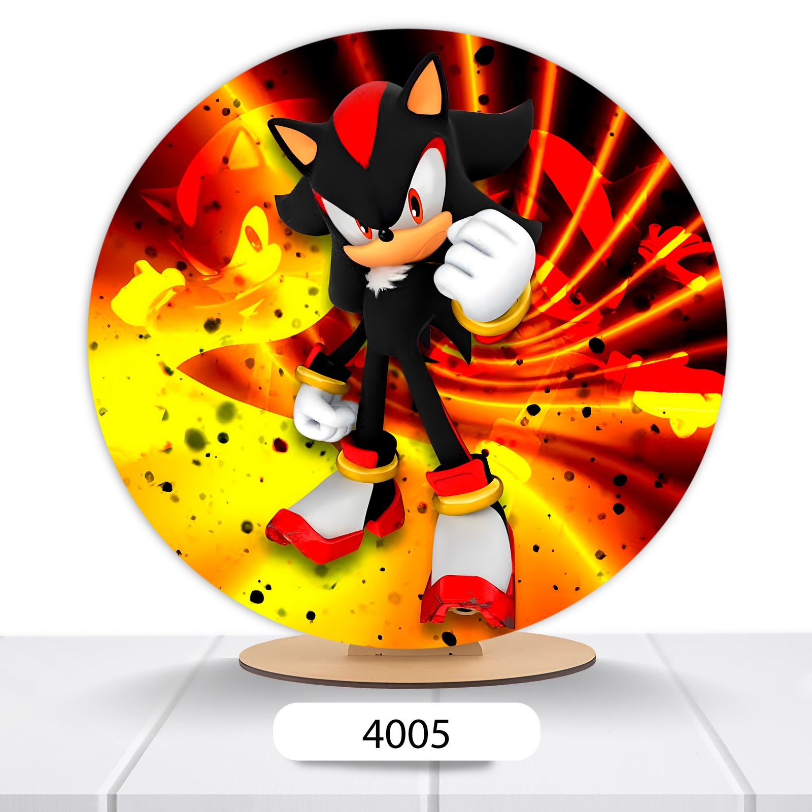 Painel Redondo Sonic 50x50cm - Imagem 4