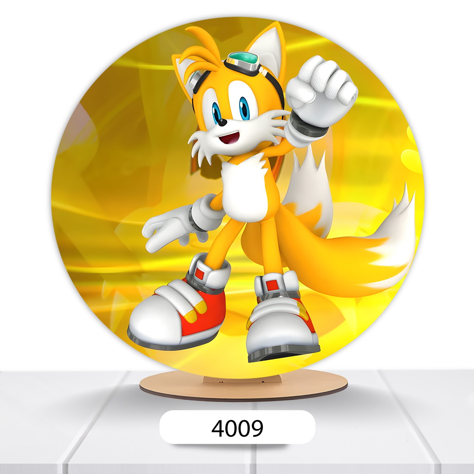 Painel Redondo Sonic 50x50cm - Imagem 8