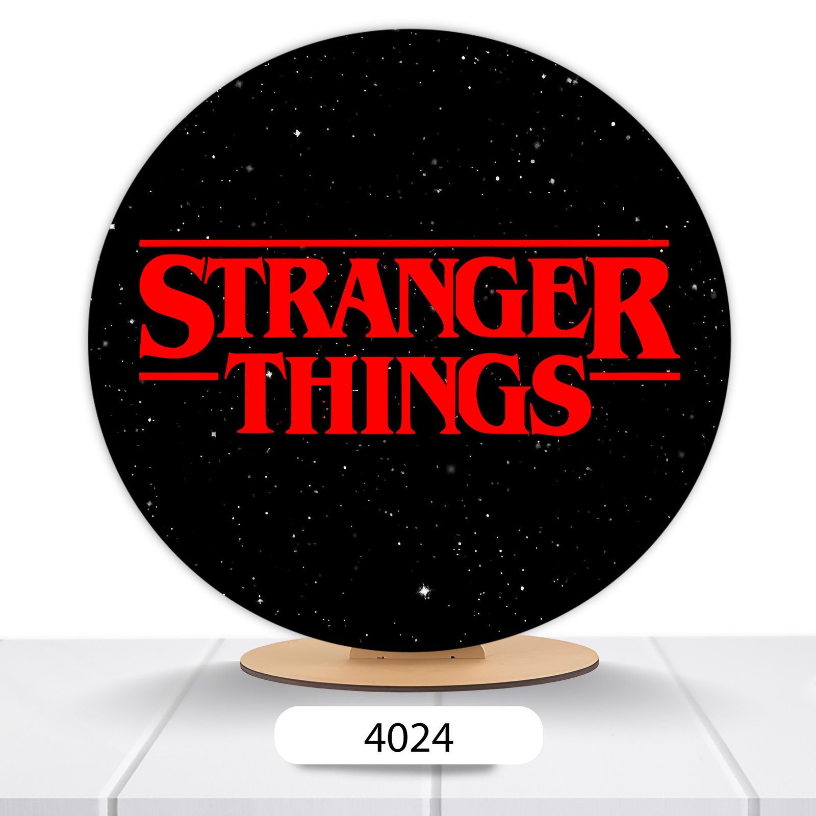 Painel Redondo Stranger Things 50x50cm - Imagem 3