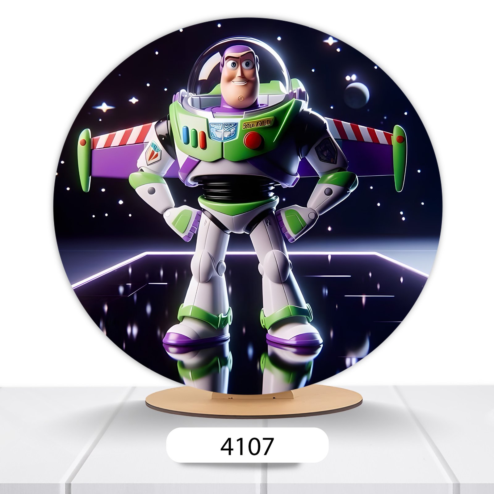 Painel Redondo Toy Story 50x50cm