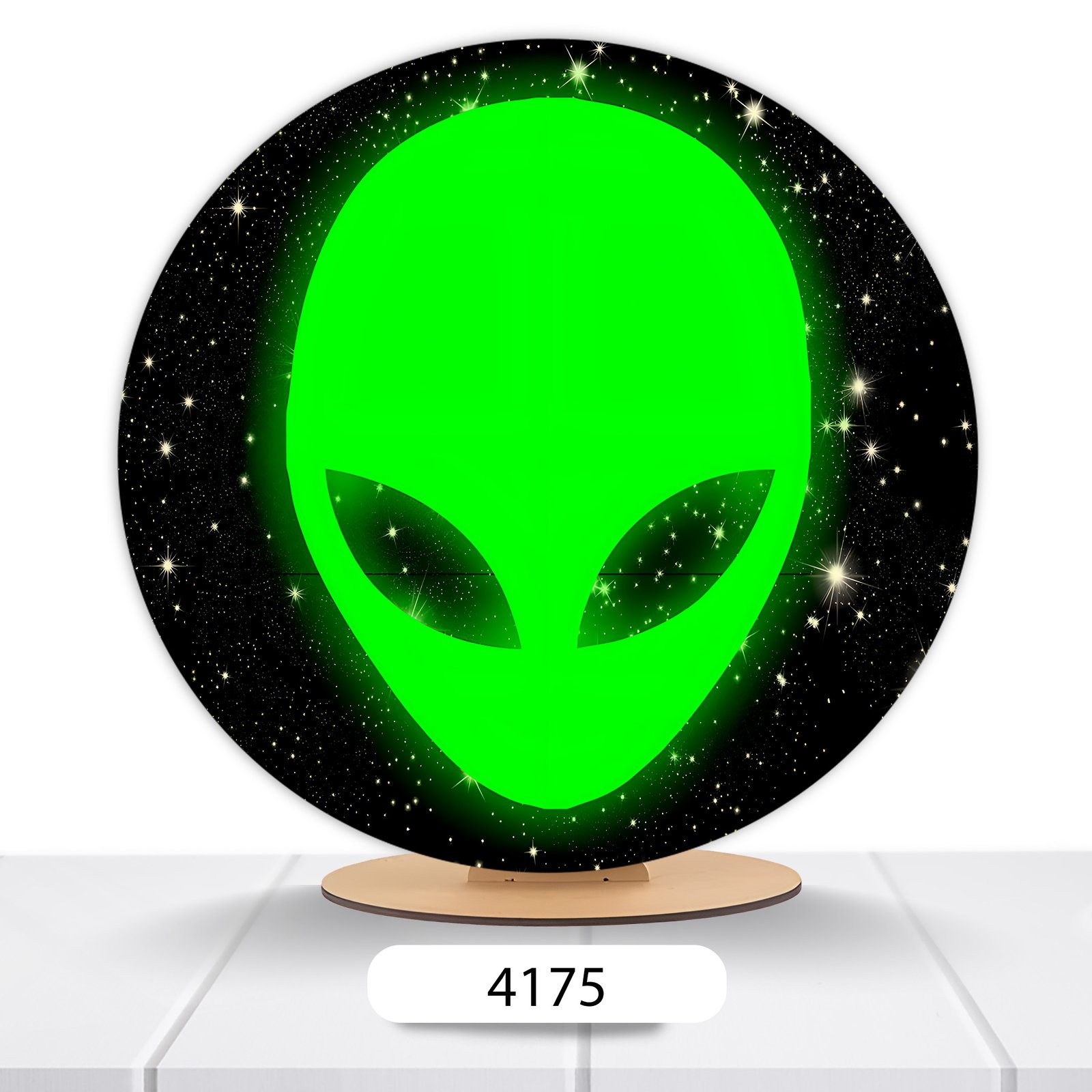 Painel Redondo Universo-Aliens 50x50cm